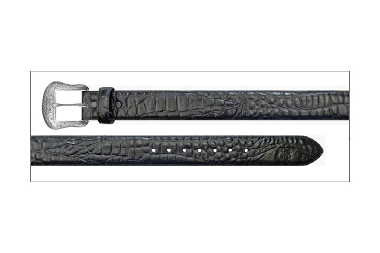 4511 Wrangler Men's Caiman Print Leather Belt