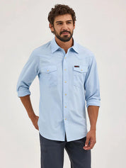 0550 Wrangler Men's ATG Drover Western Utility Shirt