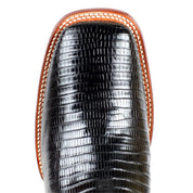 0705 Los Altos Men's Teju Lizard Wide Square Boots