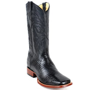 0705 Los Altos Men's Teju Lizard Wide Square Boots
