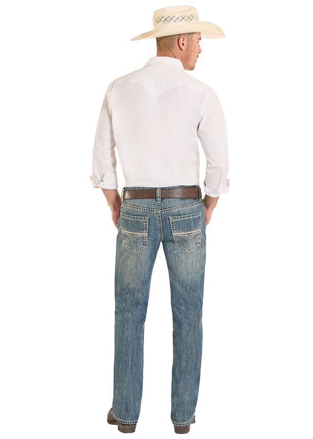 8581 Rock & Roll Denim Men's Pistol Boot Cut Jeans