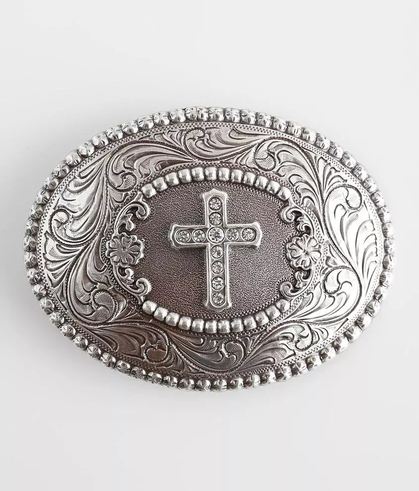 6842C Nocona Ladies Cross Belt Buckle