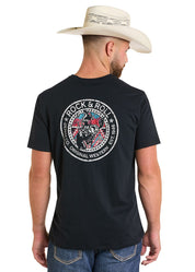 6781 Rock & Roll Denim Unisex Bronco Rider T-Shirt