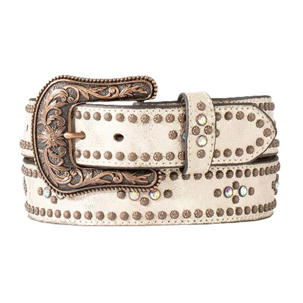 2216 Ariat Women's Metallic Leather Belt