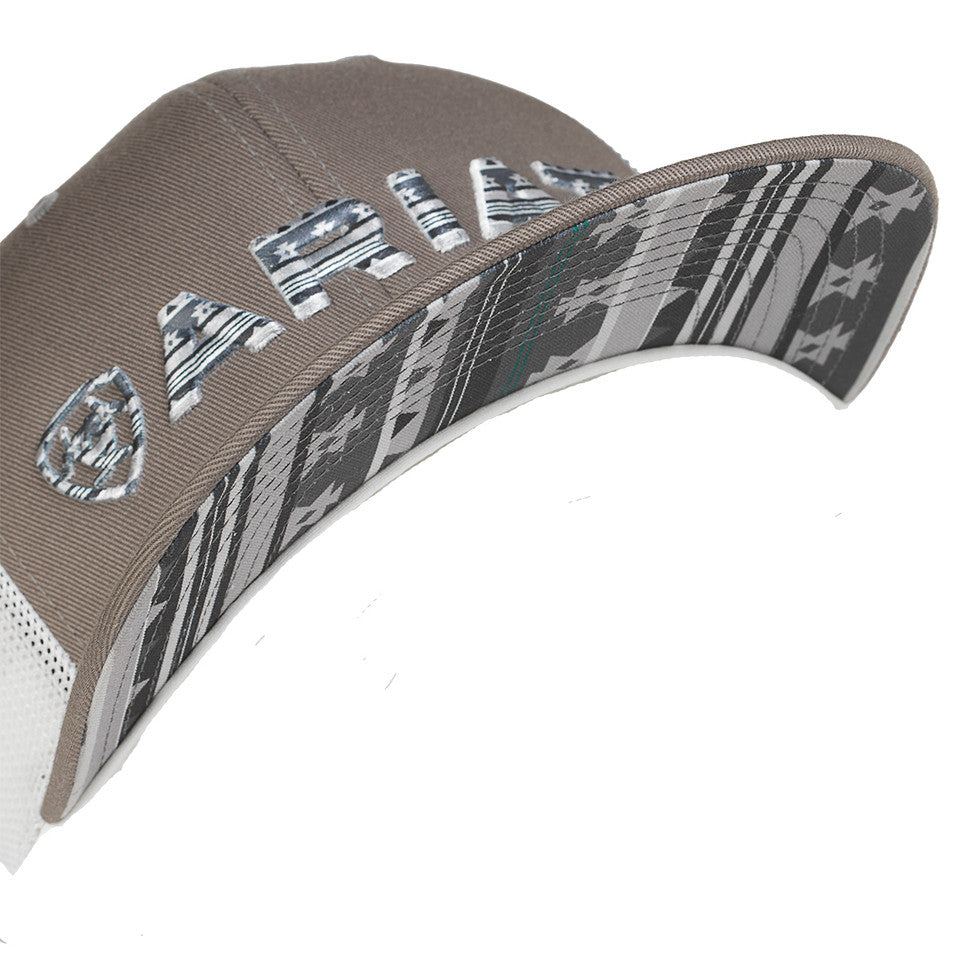 1006 Ariat Men's FlexFit 110 3D Logo Cap