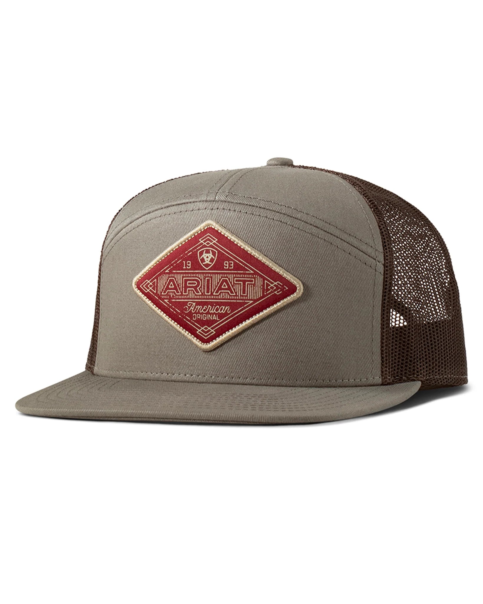 0206 Ariat Men's Diamond Logo Patch Cap