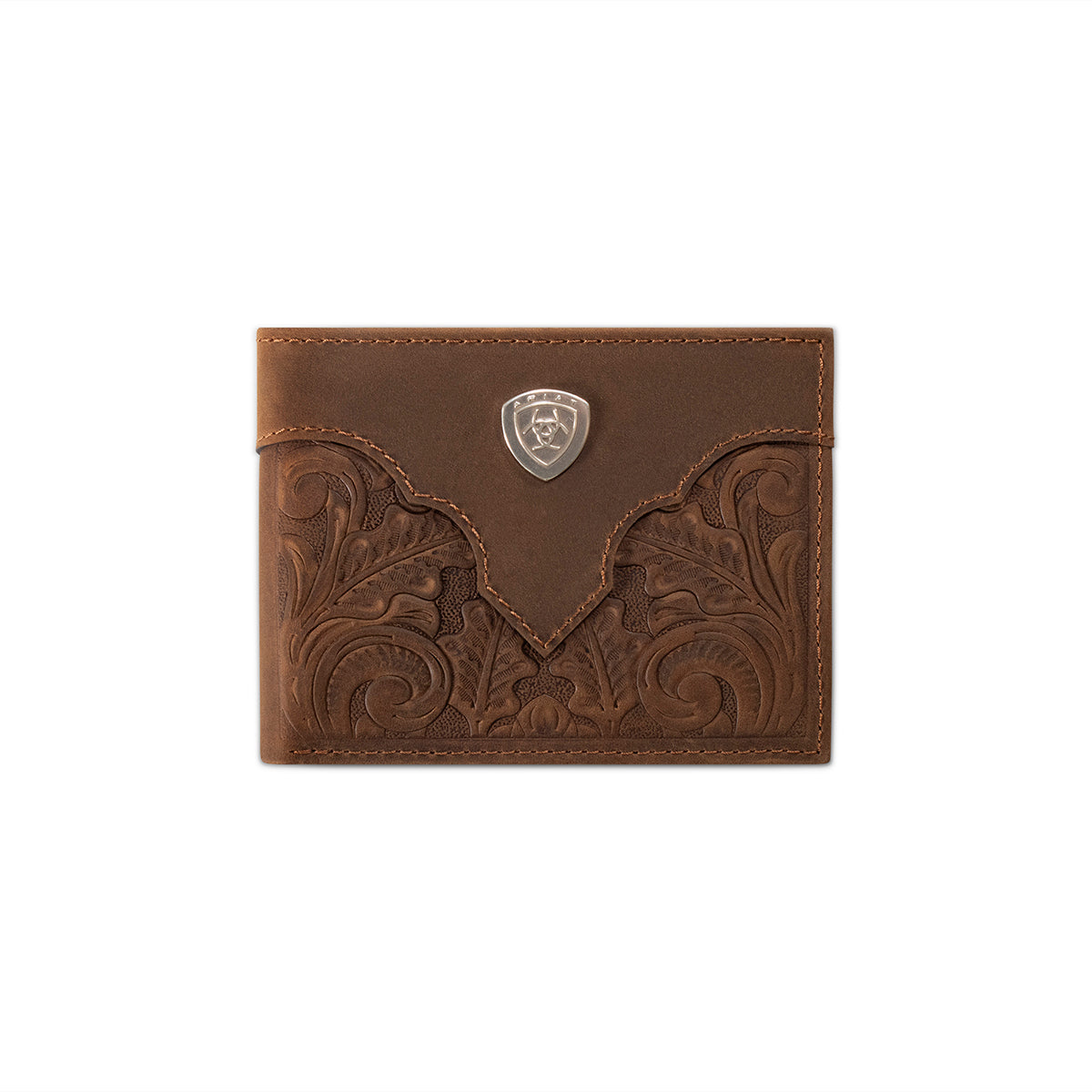 9044 Ariat Floral Overlay Bi-fold Wallet