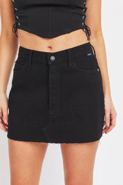 AM59277 Cello Ladies Denim Mid Waisted Skirt