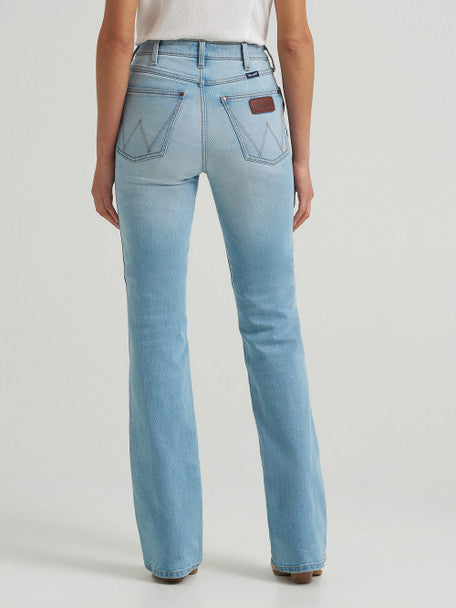 9374 Wrangler Ladies Retro Bailey High Rise Bootcut Jeans