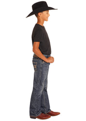 4817 Rock & Roll Kids Raised Bootcut Pants