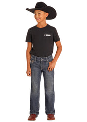 4817 Rock & Roll Kids Raised Bootcut Pants