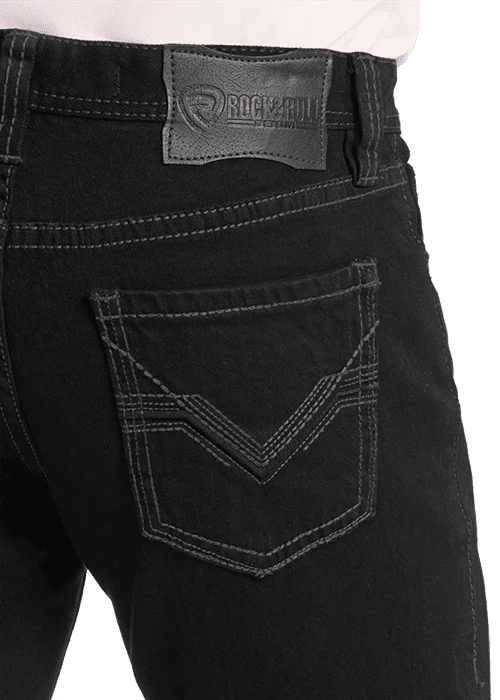 0284 Rock & Roll Men's Double Barrel Boot Cut Jeans