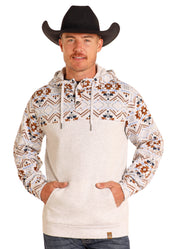 4942 Rock & Roll Heather Printed Hoodie