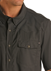 6797 Rock & Roll Men's TEK Western Short Sleeve Shirt