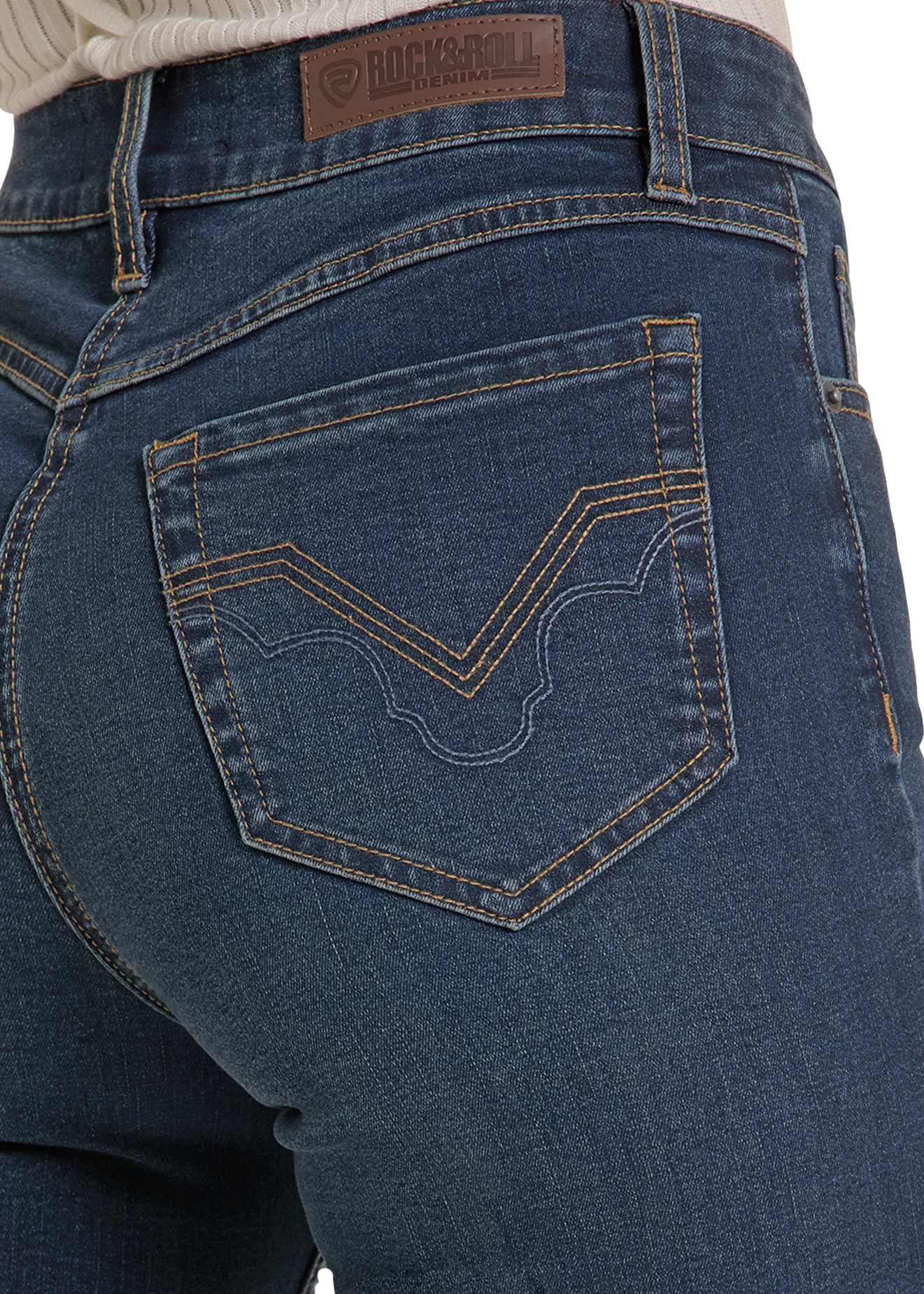 9923 Rock & Roll Ladies Sculpted High Rise Bootcut Jeans