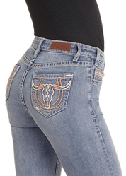 4770 Rock & Roll Ladies Steer Boot Cut Jeans