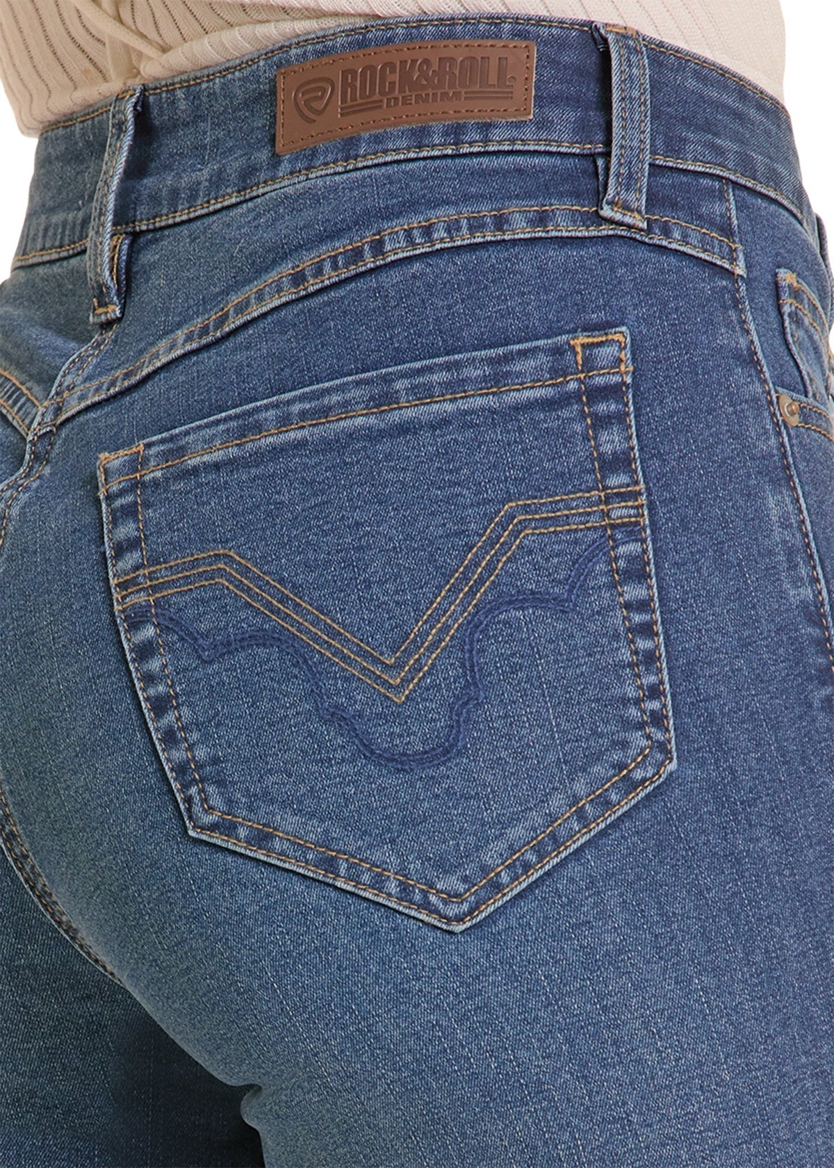 9925 Rock & Roll Ladies Sculpted High Rise Trouser