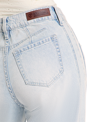 9916 Rock & Roll Ladies Distressed Barrel Jeans