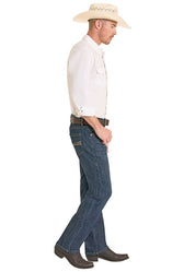 8579 Rock & Roll Men's Pistol Straight Leg Pants