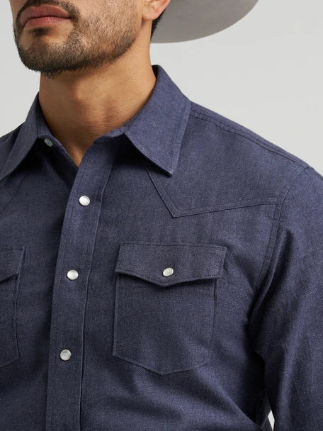 5451 Wrangler Men's Cody Johnson Snap Shirt