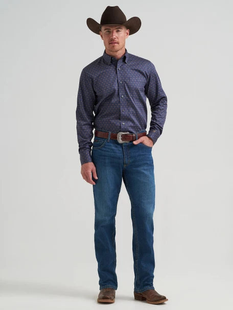 5466 Ariat Men's Cody Johnson Print Shirt
