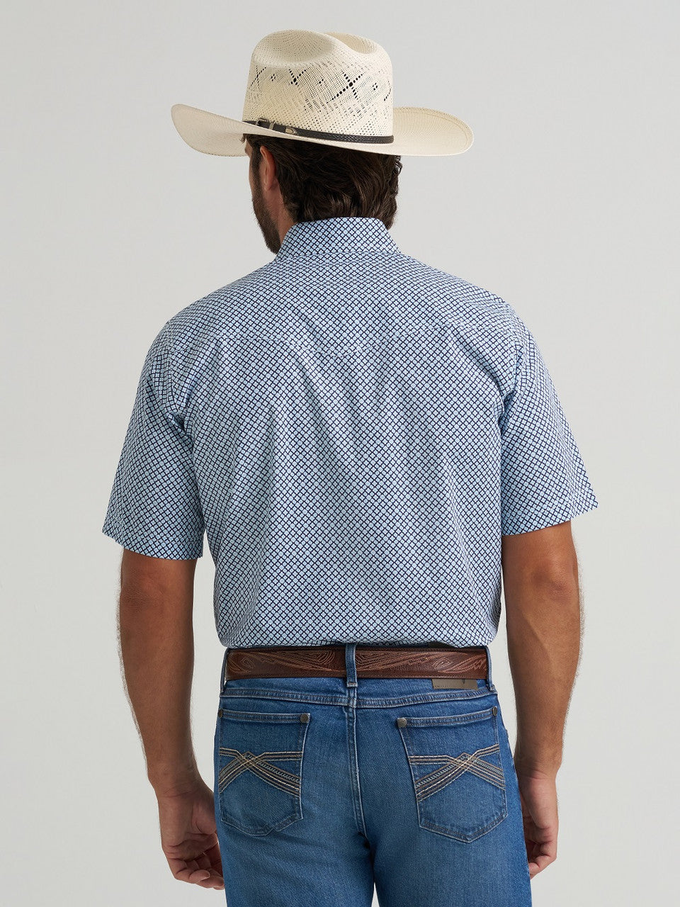 8713 Wrangler 20X Competition Get Print Short Sleeve Shirt