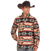 4078 Powder River Outfitted Men's Aztec Fleece Pullover