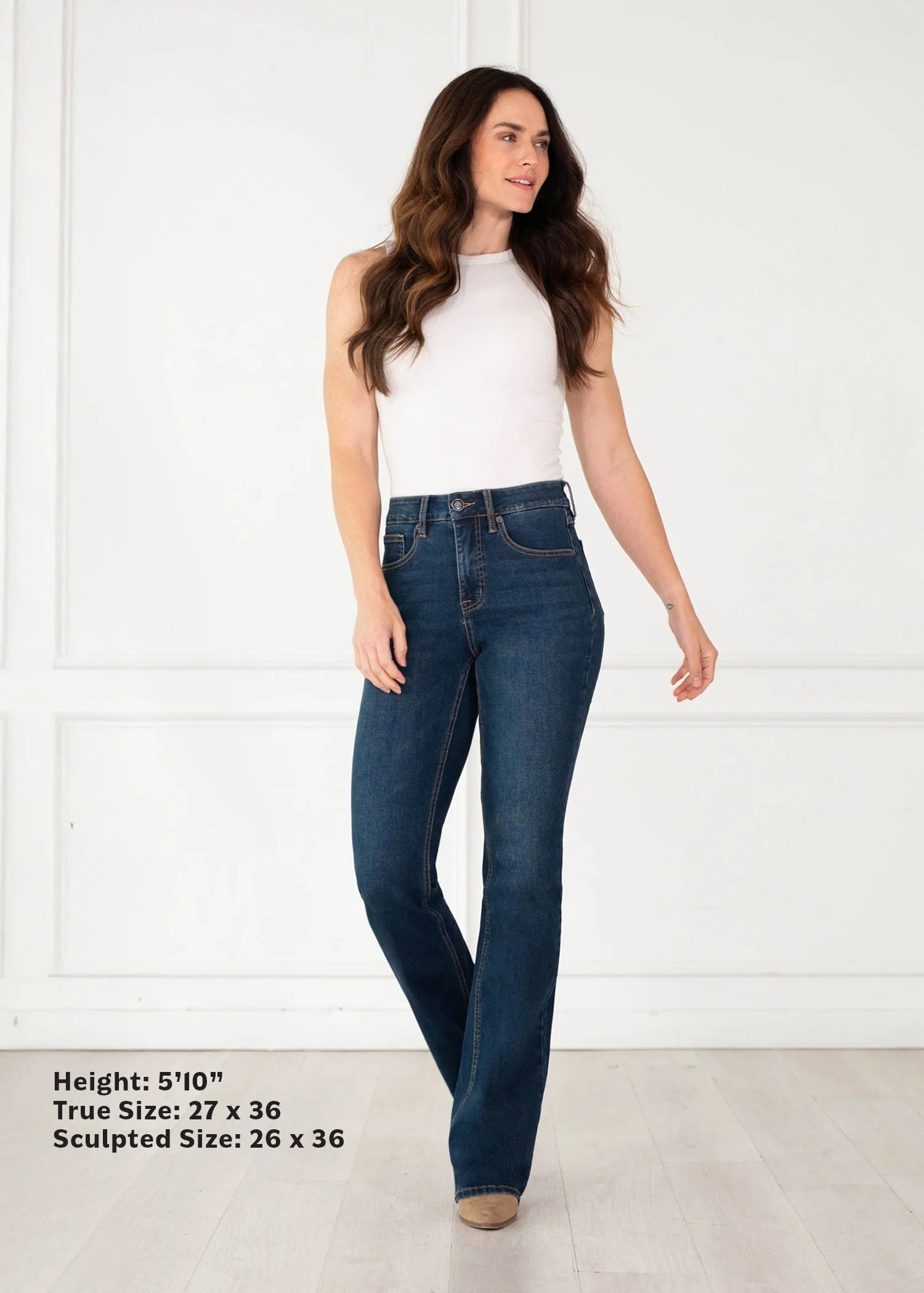 9923 Rock & Roll Ladies Sculpted High Rise Bootcut Jeans