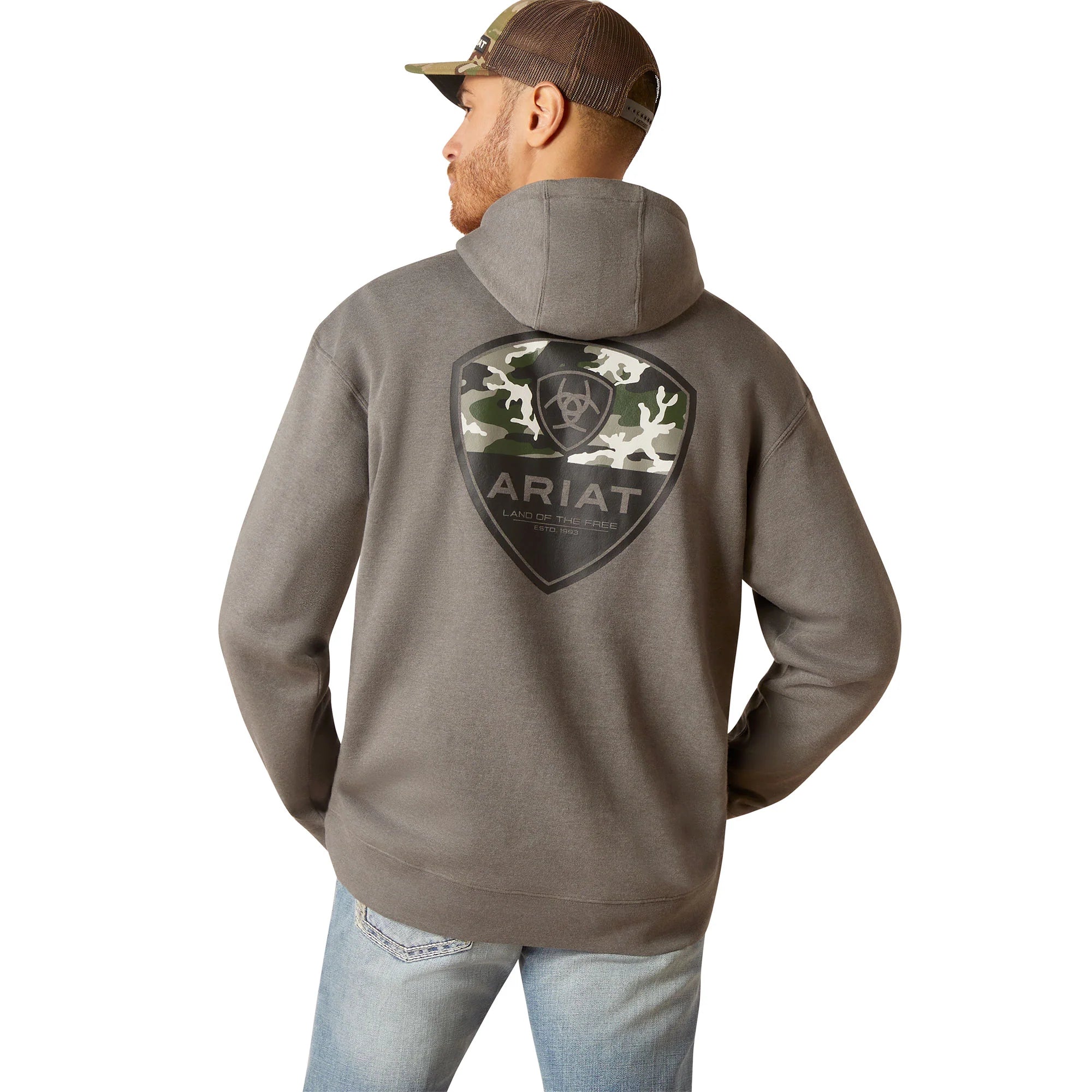 6508 Ariat Men's Camo Corps Hoodie