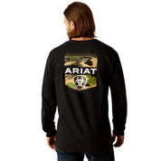 2035 Ariat Men's Lotf Camo Shied T-Shirt