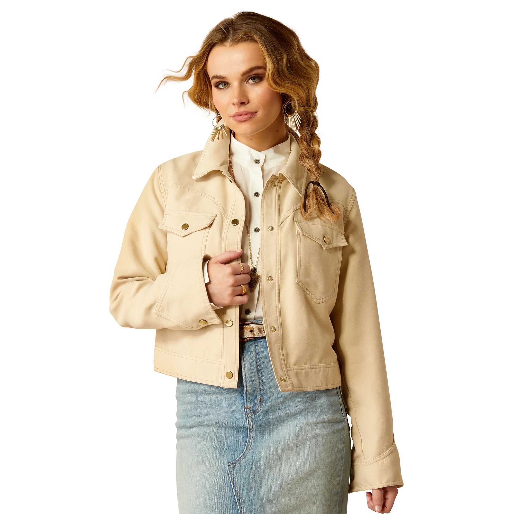 2045 Ariat Ladies Rodeo Cropped Jacket