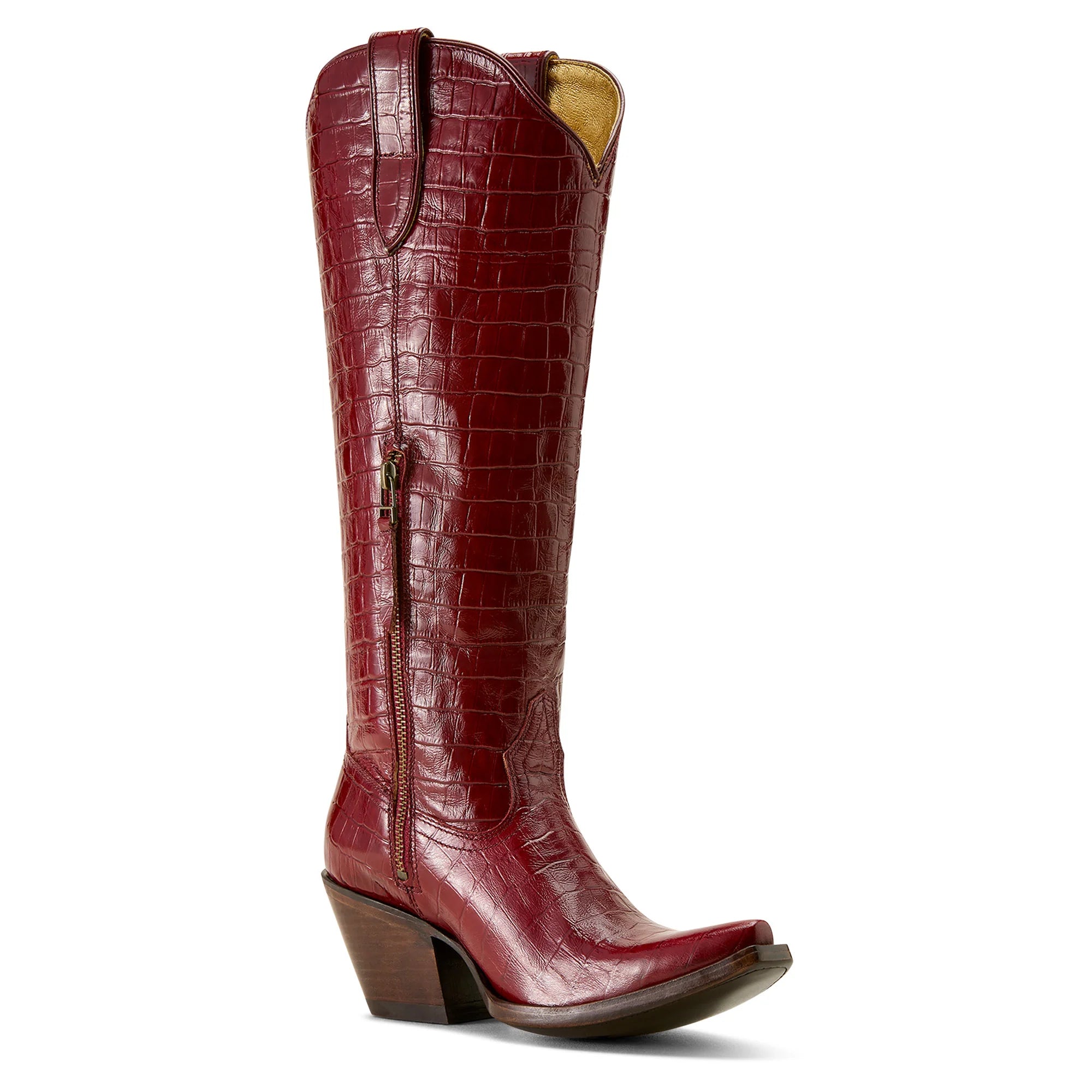 3991 Ariat Ladies Casanova X Toe Caiman Print Boots