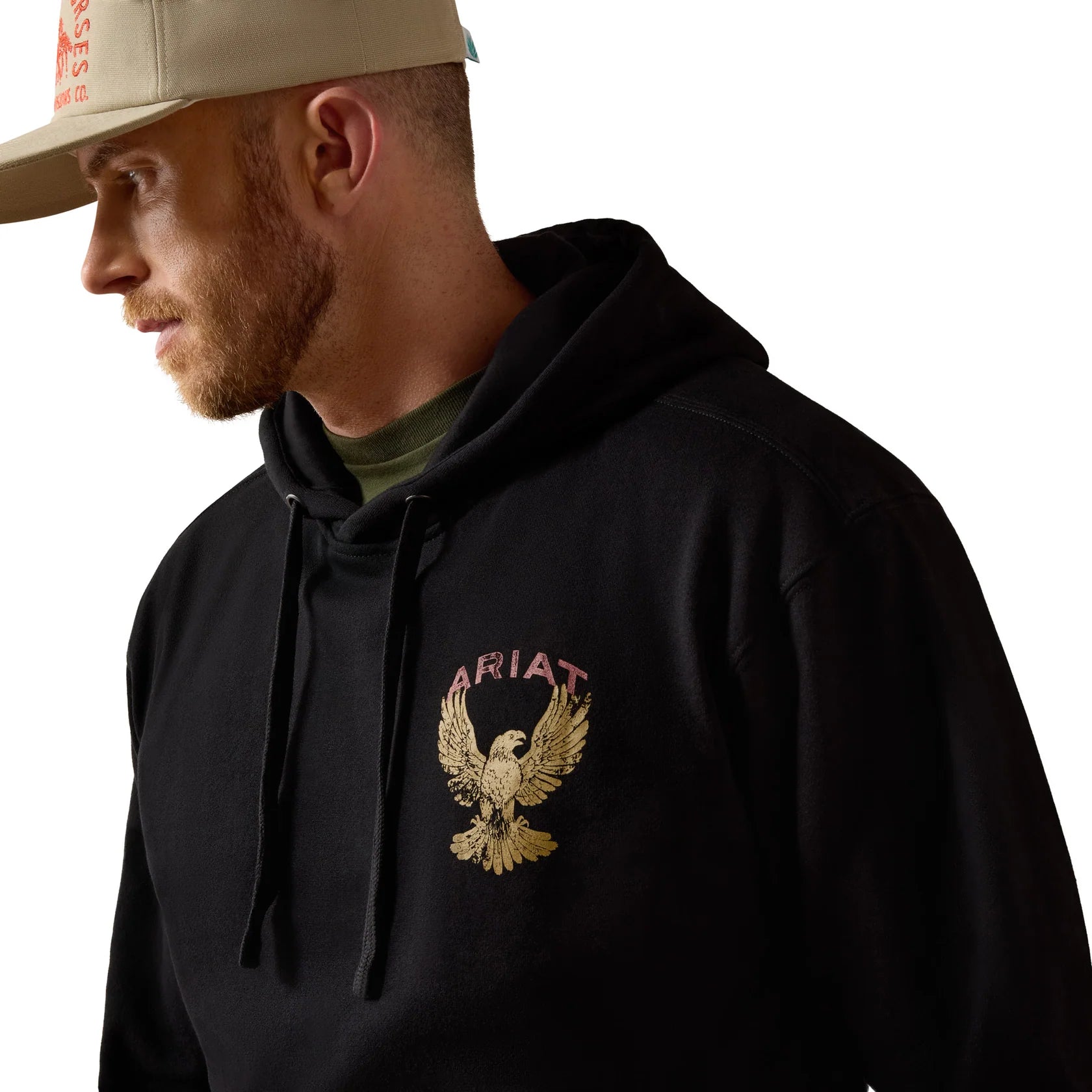0682 Ariat Men's Rustic Eagle Hoodie