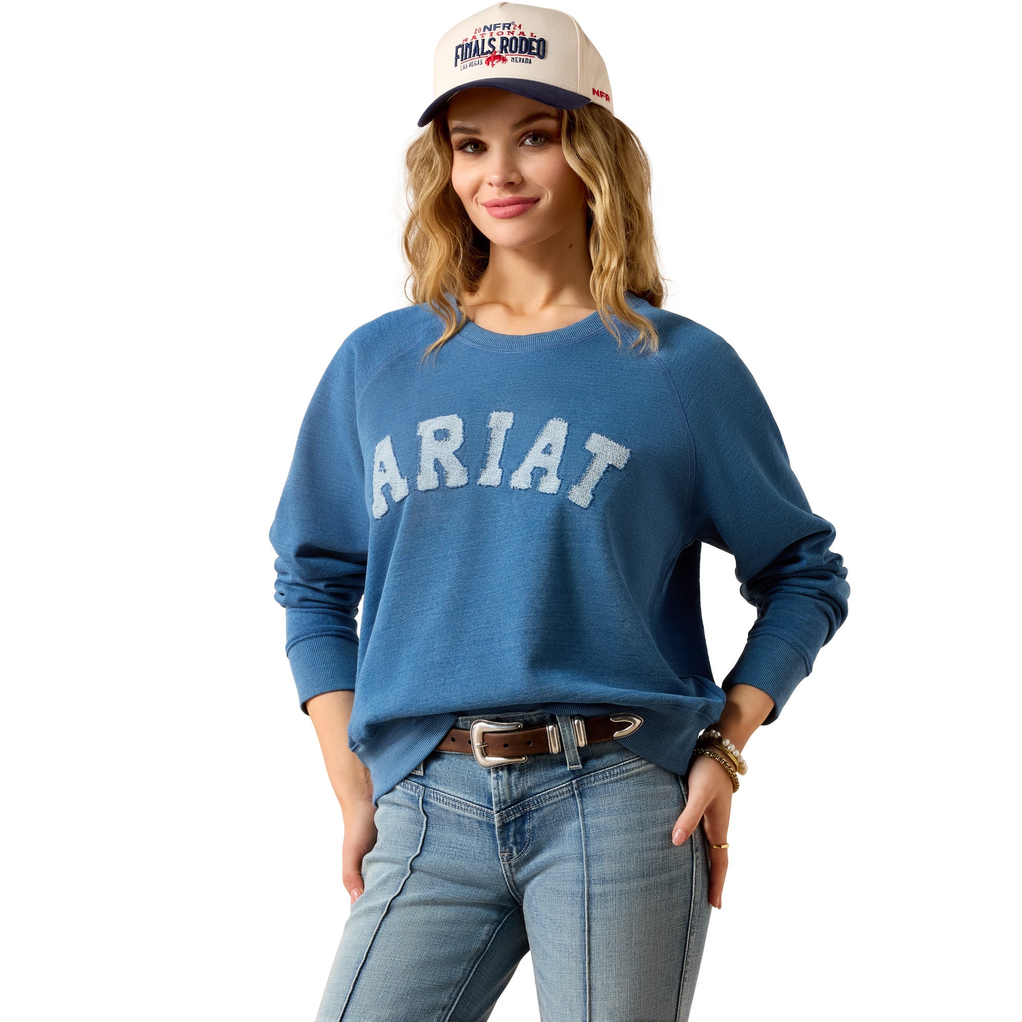 9343 Ariat Ladies Essential Crew Sweatshirt