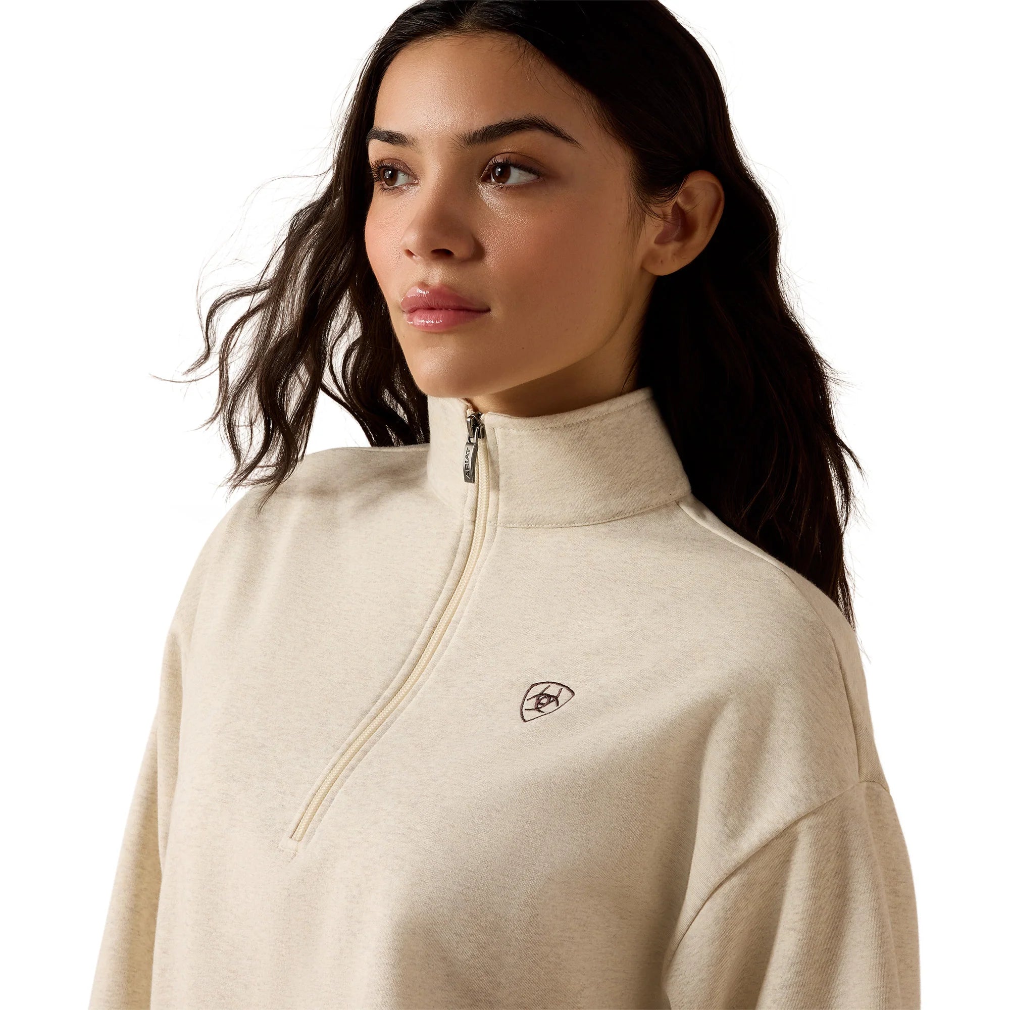 5379 Ariat Ladies Holiday 1/2 Zip Sweatshirt