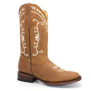 H222631 Hooch Ladies Wide Square Toe Boots
