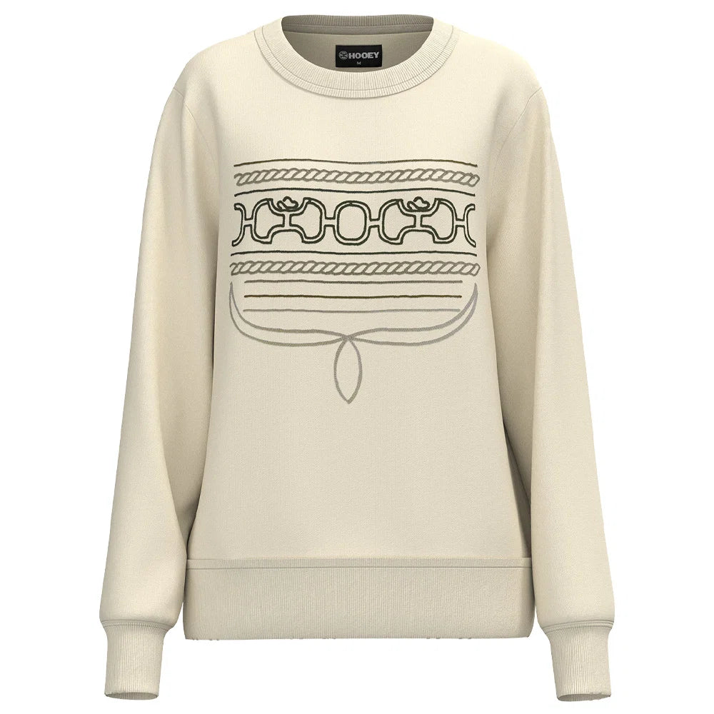 2603 Hooey Ladies Stallion Crew Pullover