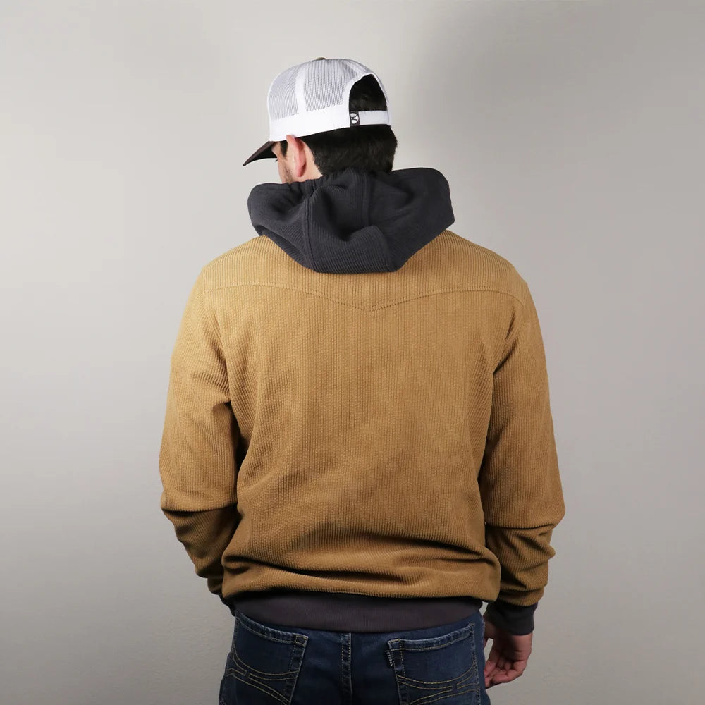 2618 Hooey Men's Cowboy Corduroy Hoody