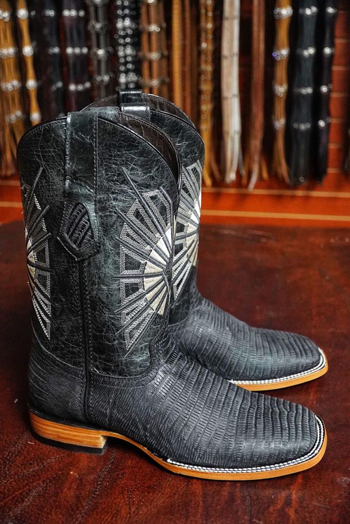 501 Hometown Men's Lizard Western Boots