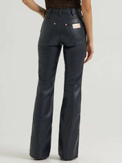 5583 Wrangler X Lainey Wilson Flare Faux Leather Pants