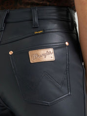 5583 Wrangler X Lainey Wilson Flare Faux Leather Pants
