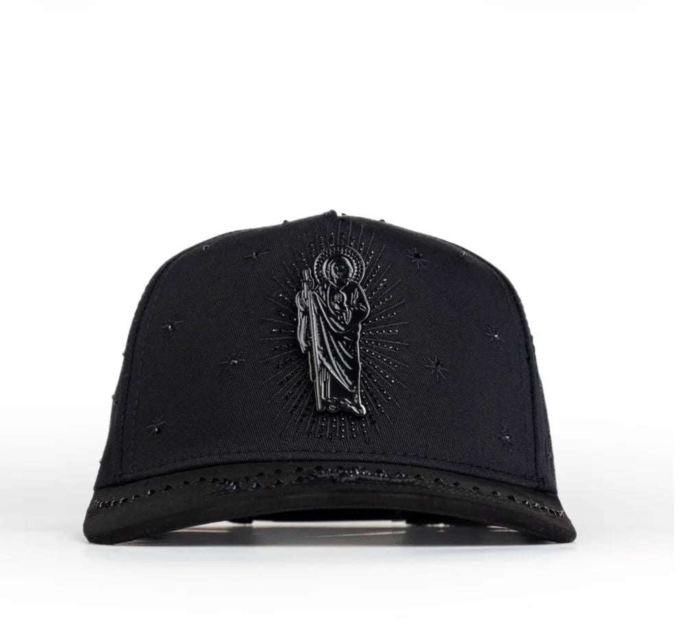 3030 Contti San Judas Crystal Snapback Cap