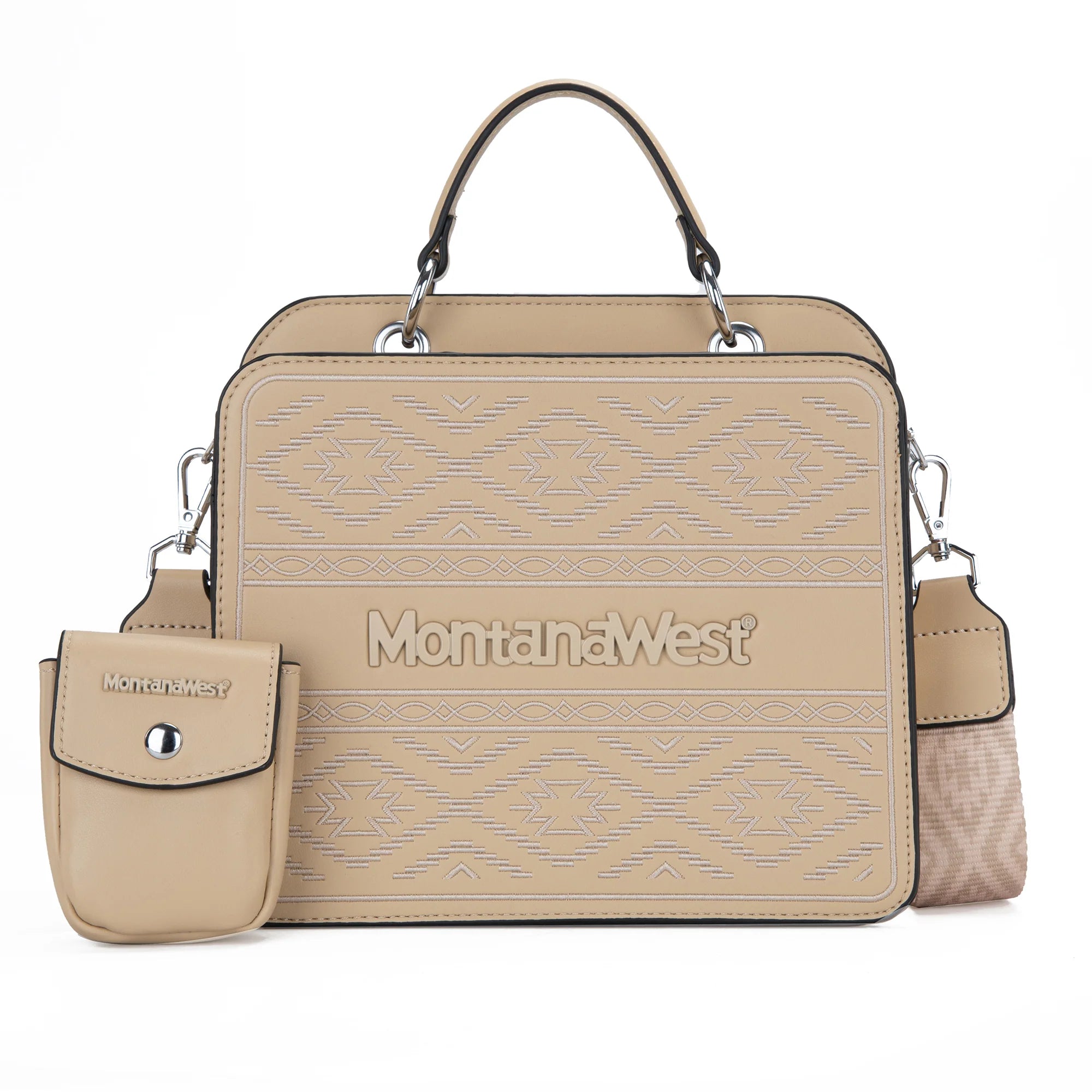 MWF1052-8120 Montana West Ladies Aztec Tote/Crossbody