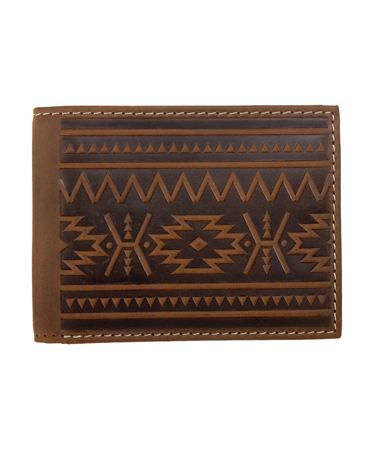 9344 Ariat Nocona Embossed Southwest Bifold Wallet