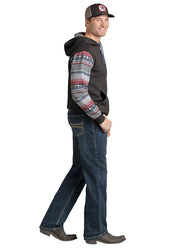 7466 Rock & Roll Men's Hooey Double Stacked Jeans