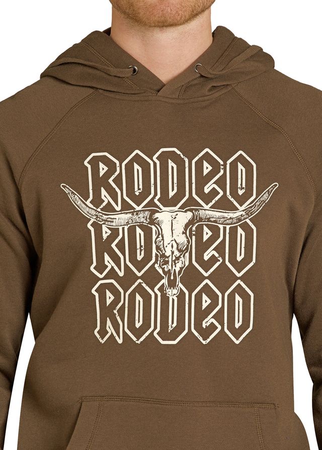 7870 Rock & Roll Unisex Rodeo Graphic Hoodie