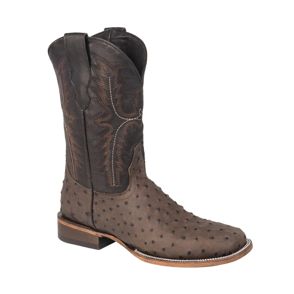 2302 Silverton Men's Ostrich Print Boots