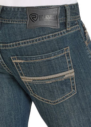 8013 Rock & Roll Men's Pistol Straight Stackable Jeans