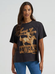 5875 Wrangler Ladies Retro Long Live Cowboy T-Shirt