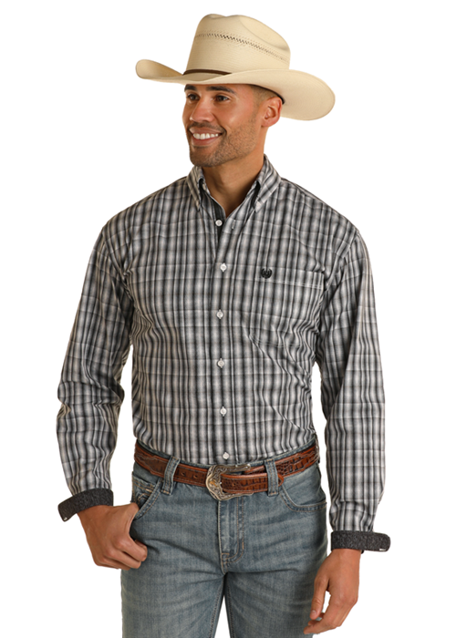 3187 Panhandle Men's Long Sleeve Button Down Shirt